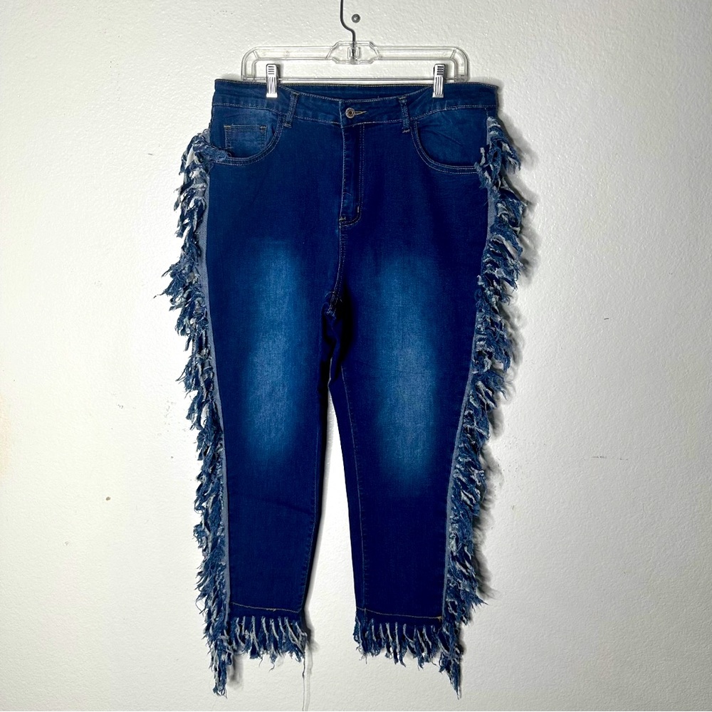 Shein, Plus, Women’s, jeans, Size 2X, blue, medium wash, NEW